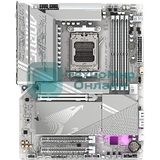 Материнская плата Gigabyte X870 A ELITE X ICE Socket AM5 AMD X870 4xDDR5 ATX AC`97 8ch(7.1) 2.5Gg RAID+HDMI