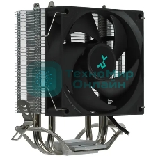 Кулер для процессора DEEPCOOL AG300 серебристый, 92 мм, алюминий/медь, 3050 об/мин, 30.5 дБ, 4 pin, 150 Вт, 129 мм