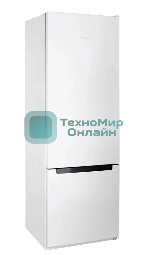 Холодильник Nordfrost NRB 124 W белый двухкамерный 238/70 л морозилка снизу
