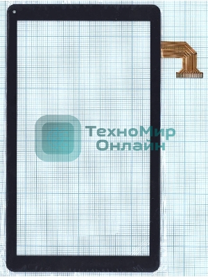 Сенсорное стекло (тачскрин) FX-10.1-0092A-F-02, черное