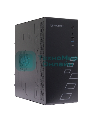 Компьютер Raskat Standart 300 (Intel Core i3 10100, RAM 16Gb, SSD 480Gb, no OS, kb+ms, черный)