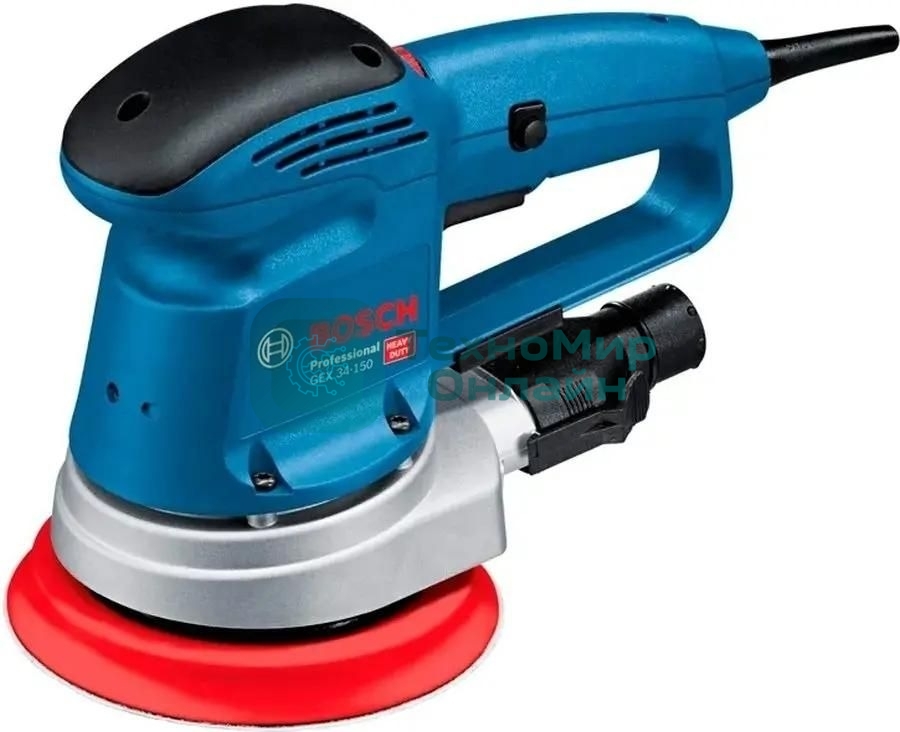 Эксцентриковая шлифмашина Bosch GEX AC 34-150 340Вт D150мм (0601372800)