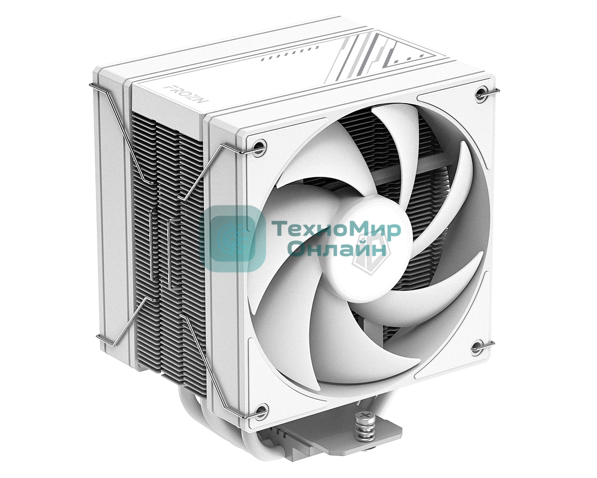 Кулер для процессора ID-COOLING FROZN A410 DW белый 120мм алюминий+медь 2000rpm 30db 4-pin 220W 152мм