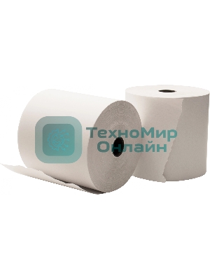 Лента чековая Silwerhof 80мм 80м 12мм термобумага (упак.9шт)