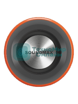 Портативная колонка SOUNDMAX SM-PS5024B оранжевый