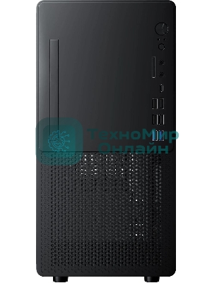 Компьютерный корпус Accord ACC-U02B OFFICE черный без БП mATX 2xUSB2.0 2xUSB3.0 2xUSB3.1 audio