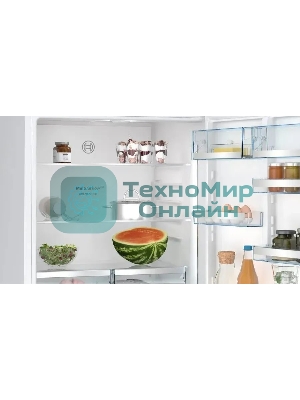 Холодильник Bosch KGP76AWC0N белый двухкамерный 357/169л морозилка снизу, No Frost