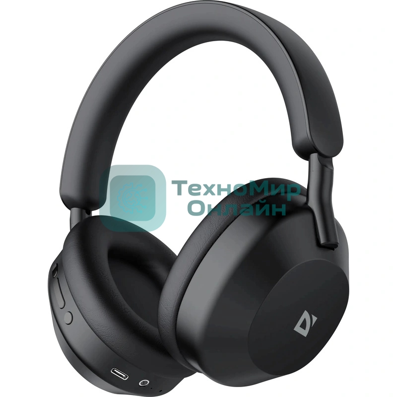 Беспроводные/проводные наушники Defender FreeMotion B1000 черный, накладные, Bluetooth + проводной