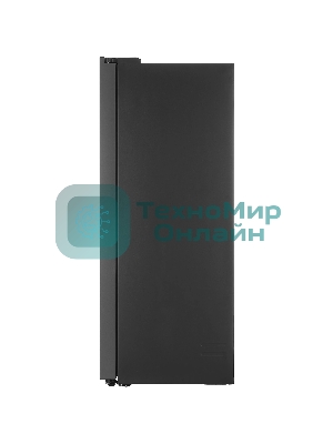 Холодильник Haier HRF-600DB7RU черный двухкамерный 388/210л морозилка сбоку, No Frost, Side by Side