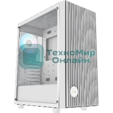 Компьютерный корпус Ocypus Gaммa C70 WH ARGB ATX/win/белый/4 ARGB fans/no PSU/Tempered Glass