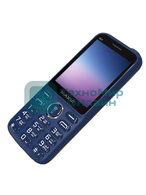 Мобильный телефон Maxvi K32 синий