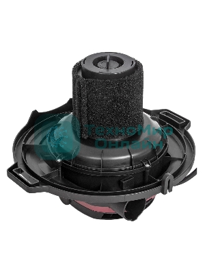 Строительный пылесос Pioneer VC286C серебристый с красным, 1400 Вт, уборка сухая/влажная, пылесборник контейнер, 20 л