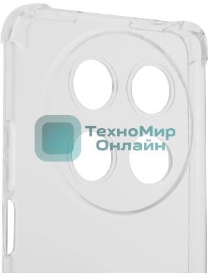 Чехол (клип-кейс) BoraSCO для Huawei Nova 12i Bumper Case прозрачный