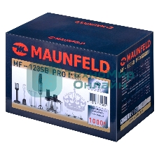 Блендер погружной Maunfeld MF-123SB PRO черный, 1000 Вт