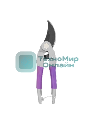 Секатор прямого реза Palisad BASE 225 мм, металлические рукоятки, ПВХ оболочка