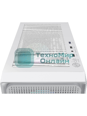 Корпус Ocypus Gamma C50 WH ARGB, Mini-Tower, белый, 4 x 120 мм