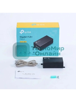 Инжектор PoE Gigabit PoE Injector, 802.3af/at compliant