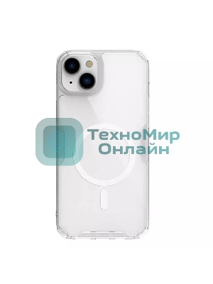 Чехол Nature TPU Pro Magnetic Case, белый, (AP IP15 Plus)