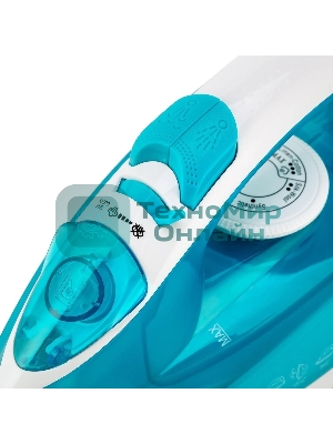 Утюг Vitek 8307-VT-01 2400 Вт бирюзовый/белый