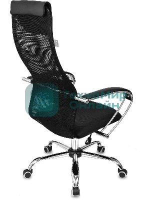 Кресло Бюрократ CH-607SL TW-01 Neo Black черный, сетка, подголовник