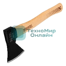Топор Denzel 600 г, кованый, буковое топорище