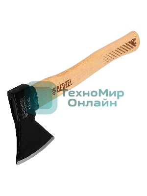 Топор Denzel 600 г, кованый, буковое топорище
