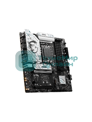 Материнская плата MSI B760M GAMING PLUS WIFI, LGA 1700, Intel B760, 4xDIMM DDR5, 4xSATA, 2xM.2, 1xPCI-E 4.0 x16, 1xPCI-E 3.0 x1, 2xHDMI, 2xDP, 1x 2.5Gb LAN, 2xUSB-A 3.2 Gen 2, 4xUSB 2.0, Micro-ATX