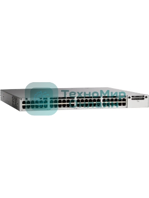 Коммутатор C9300-48UXM-A Catalyst 9300 48-port(12 mGig&36 2.5Gbps) Network Advantage