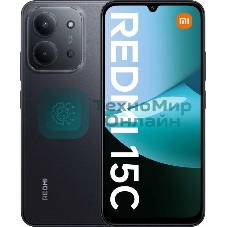 Смартфон Xiaomi Redmi 15C RU 4/256Gb черный