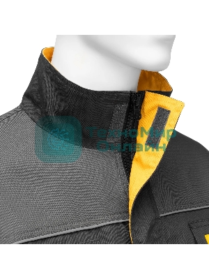 Куртка профессиональная рабочая Denzel 65% полиэстер 35% хлопок, XL