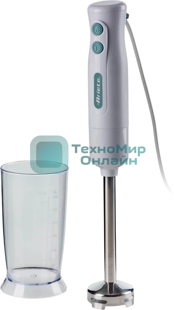 Блендер погружной Ariete Breakfast 0601/01 белый, 700 Вт, 2 скорости