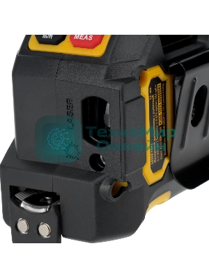 Лазерный дальномер с рулеткой Denzel LT-40, 5м x 19 мм, дальномер 40м, автомат. фиксация