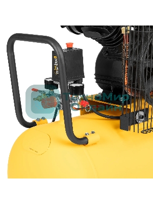 Компрессор воздушный Denzel BCV2200/100 рем. привод, 2,2 кВт, 100 л, 370 л/мин