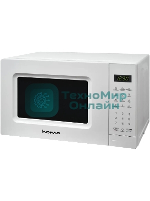 Микроволновая печь HOME HDM207BW белый, 20 л, 700 Вт, переключатели - сенсор