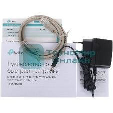 Роутер беспроводной TP-Link TL-WR840N N300 10/100BASE-TX белый
