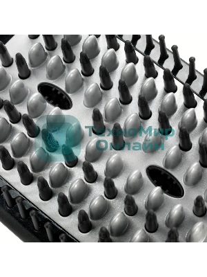 Расческа-выпрямитель BaByliss Smoothing Heated Brush HSB101E черный, 45 мм, 200 °C, 3 режима