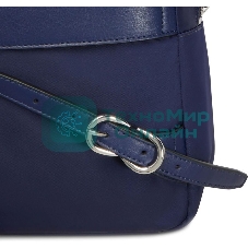 Рюкзак женский Piquadro Lyra CA5566W92T/BLU темно-синий нейлон/натур.кожа