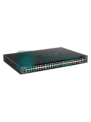 Коммутатор D-Link DGS-1520-52MP/A2A, 48×1 Гбит/с + 4×2.5 Гбит/с + 2×10 Гбит/с Base-T + 2×10 Гбит/с SFP+, управляемый