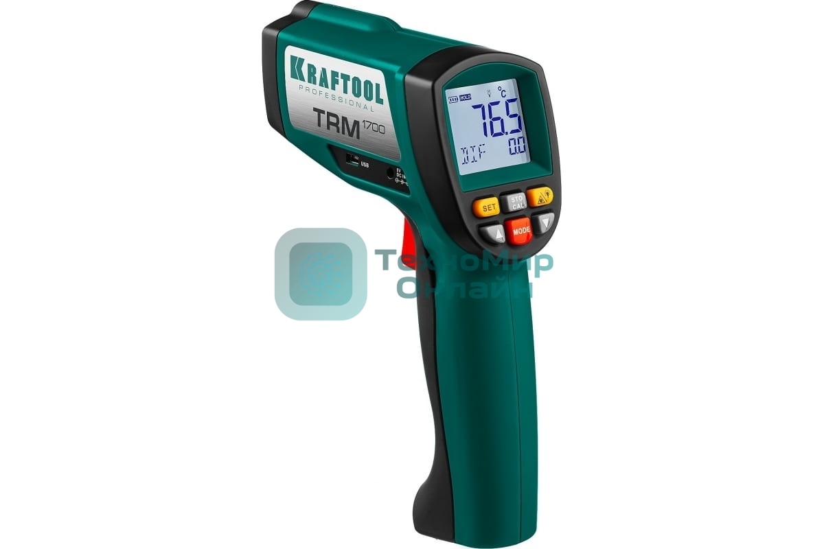 Пирометр инфракрасный KRAFTOOL TRM-1700, -30°С +1650°С