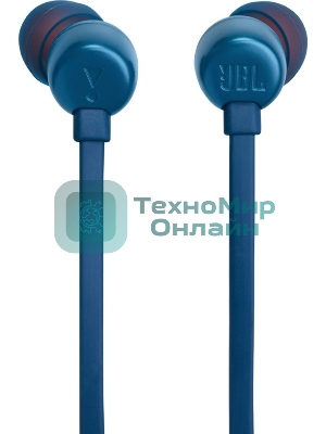 Проводные наушники JBL Tune 310C синий, внутриканальные, микрофон
