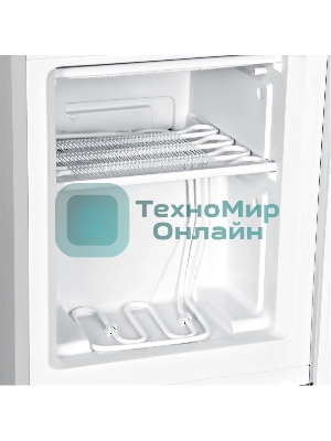 Холодильник Hyundai CC2054SL серебристый двухкамерный 120/34л морозилка снизу