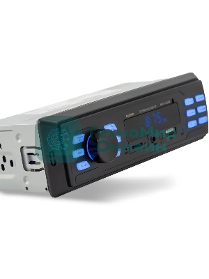 Автомагнитола Digma MCP-225B, 1 DIN, Bluetooth, USB Type-A, AUX