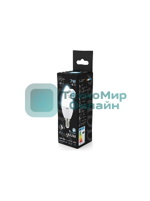 Лампа светодиодная Gauss LED Candle 7Вт E14 4100К step diммable (диммир.)