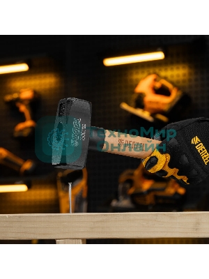 Кувалда Denzel 1500 г, кованая головка, буковая рукоятка