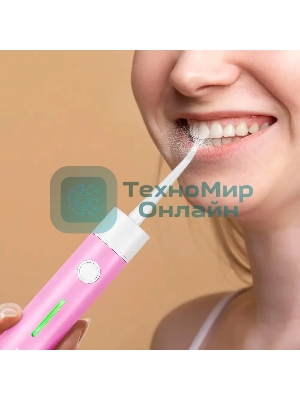 Ирригатор Kitfort КТ-2957-1 розовый/белый, от аккумулятора, 320 мл, 3 режима