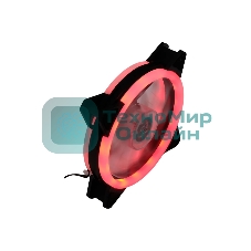 Вентилятор для корпуса Gembird черный, 120 мм, 1200 об/мин, 20.5 дБ, 3 pin