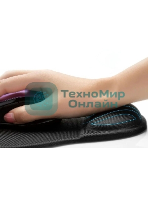 Коврик для мыши Defender гелевый (большой 26x22) 280 gr. (Easy Work) черный