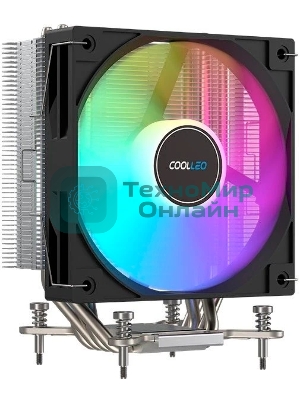 Вентилятор для процессора Coolleo CPU Cooler Etian CL-A40-ARGb Intel: LGA 115X/1200/1700/1851 AMD: AM4/AM5 200W TDP