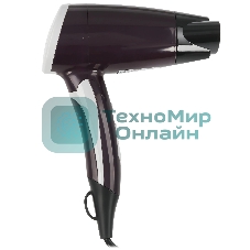 Фен Galaxy Line GL 4338 фиолетовый, 1200 Вт, компактный
