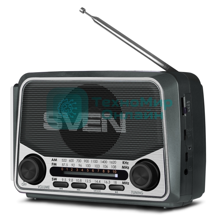 Радиоприемник SVEN SRP-150, серый